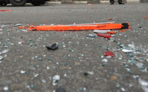 Под Пензой иномарка вылетела с трассы, есть пострадавший