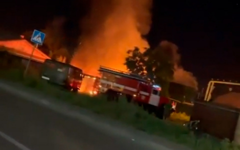 В МЧС рассказали подробности пожара в пензенском районе Нахаловка