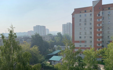 Пенза погрузилась в дым и гарь