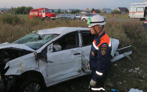 В Пензенском районе произошло жесткое ДТП