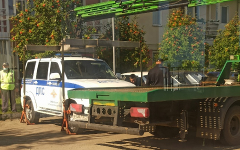 «Эвакуатор, который смог»: в Пензе увезли машину ДПС