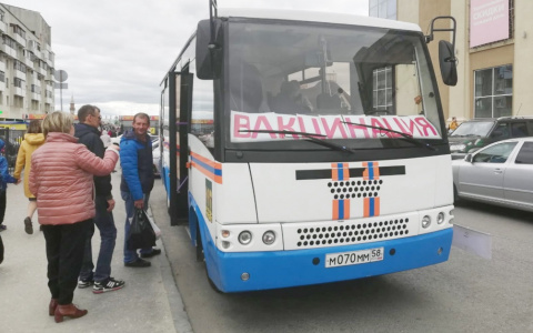 В Пензе в жилых зонах микрорайонов организуют передвижные пункты вакцинации