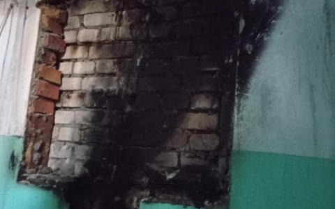 В пензенской многоэтажке произошел пожар