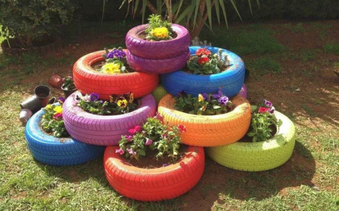 Пензенцам планируют запретить украшать дворы покрышками