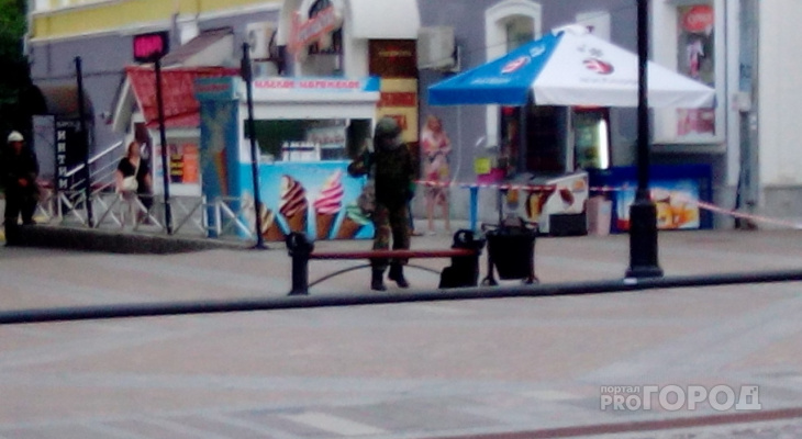 Улицу в центре Пензы оцепили силовики