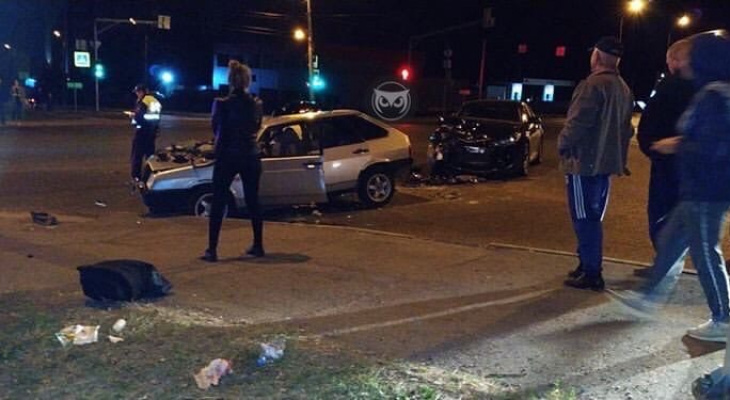 В Пензе на Окружной в ДТП пострадал водитель отечественного авто