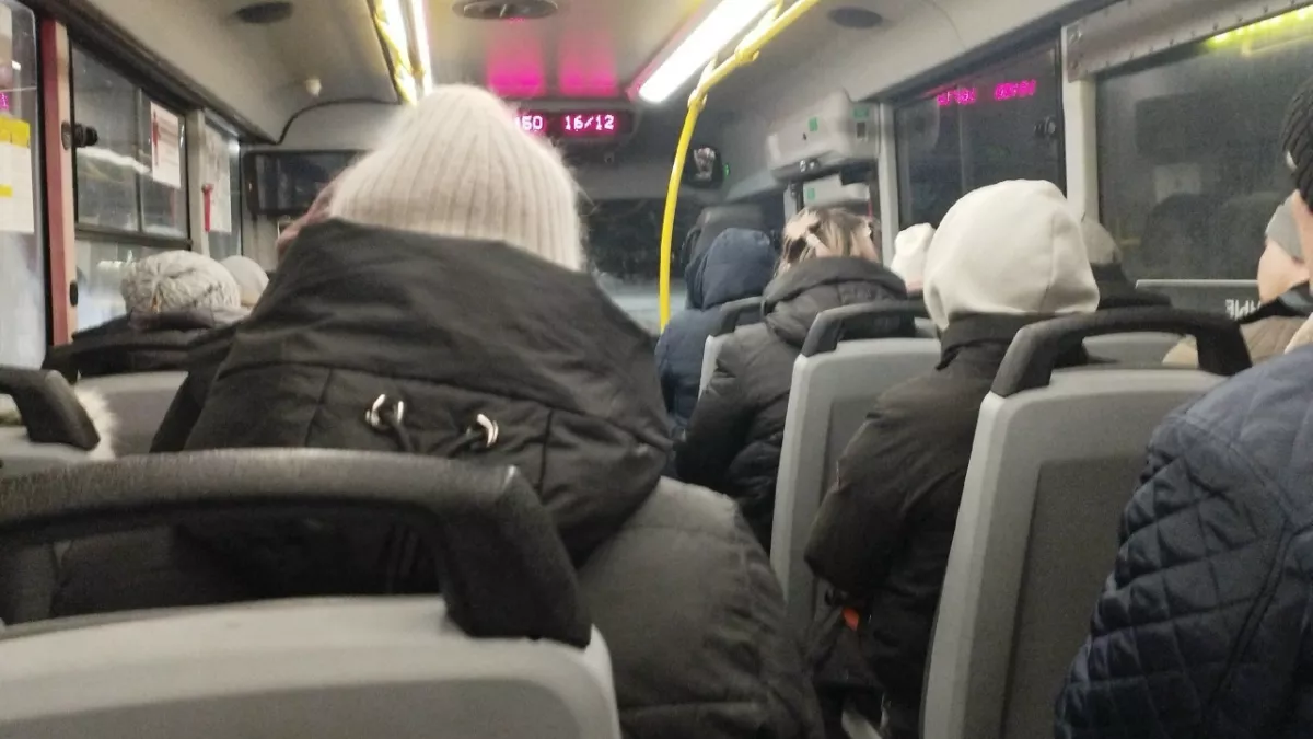 Автобус с детьми застрял в Сосновоборске