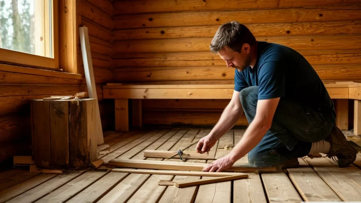 Решали, чем утеплить пол в бане - ватой или пенопластом: нашли более надежный вариант подзабытый строителями - не горит и не мокнет