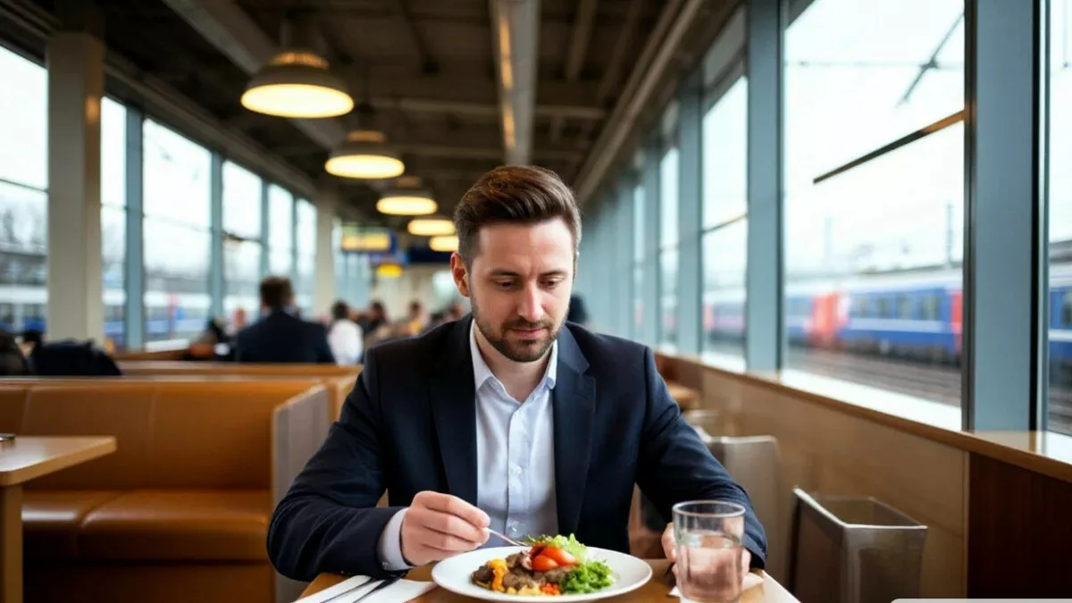 Чем кормят в бизнес-зале РЖД и стоит ли туда идти: мой честный обзор шведского стола на вокзале в Москве