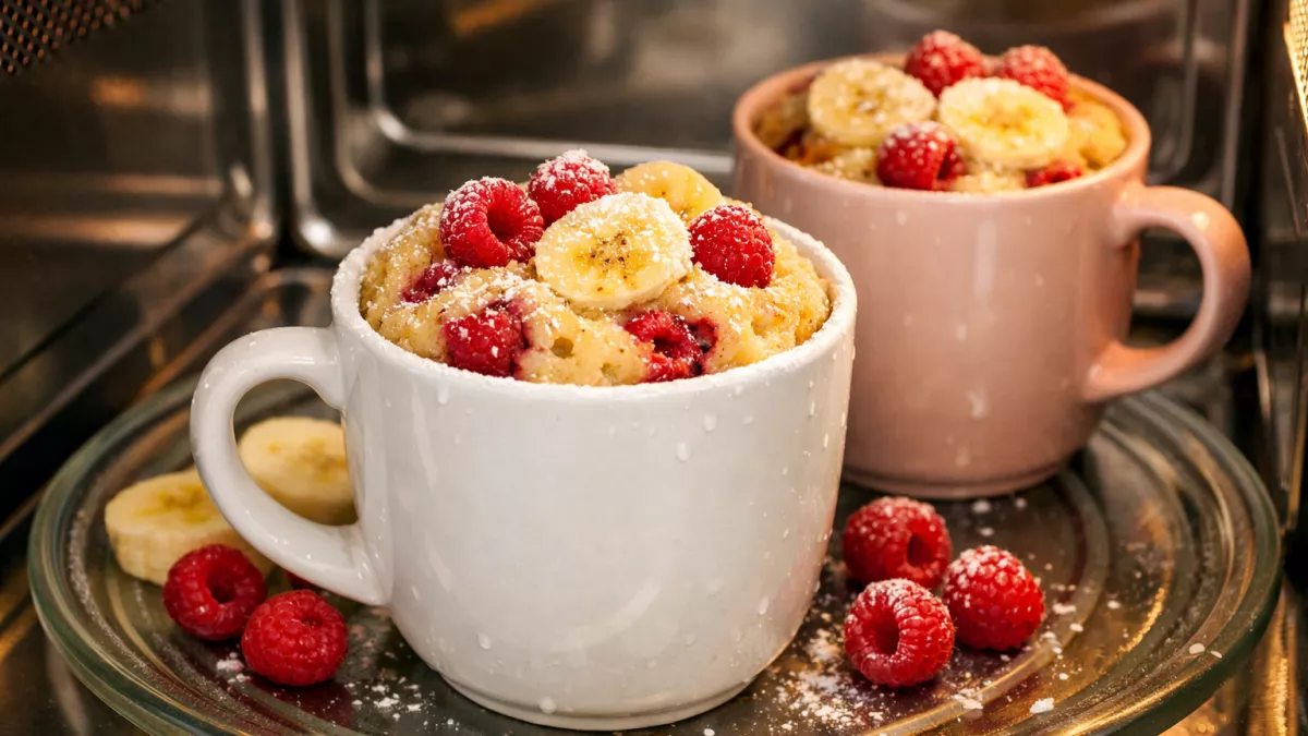 ПП-кекс в микроволновке за 4 минуты: простой рецепт без сахара и масла