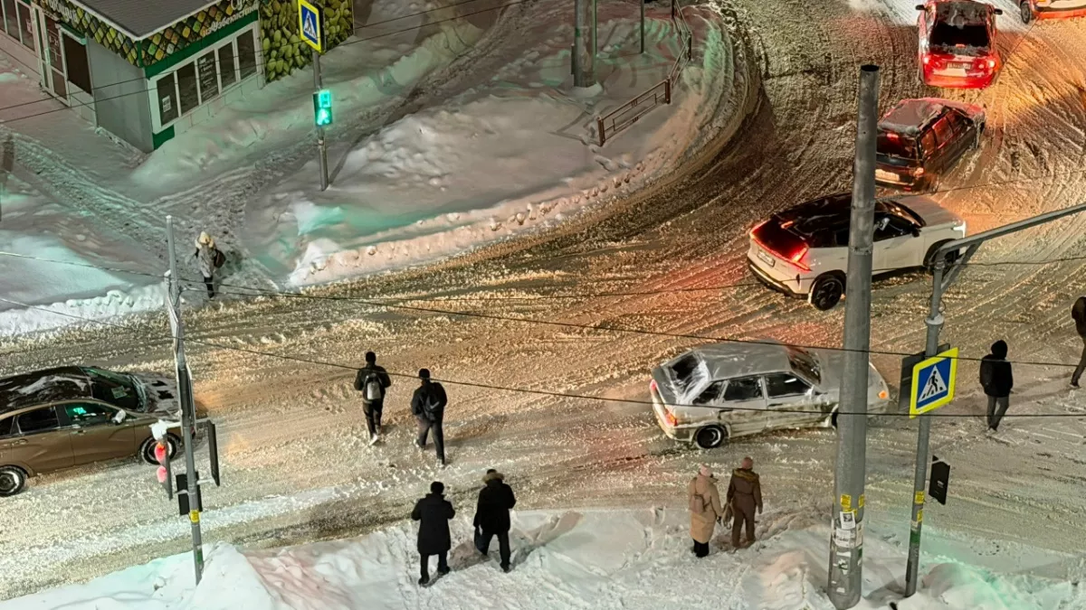 В районе «Северной Горы» произошло тройное ДТП