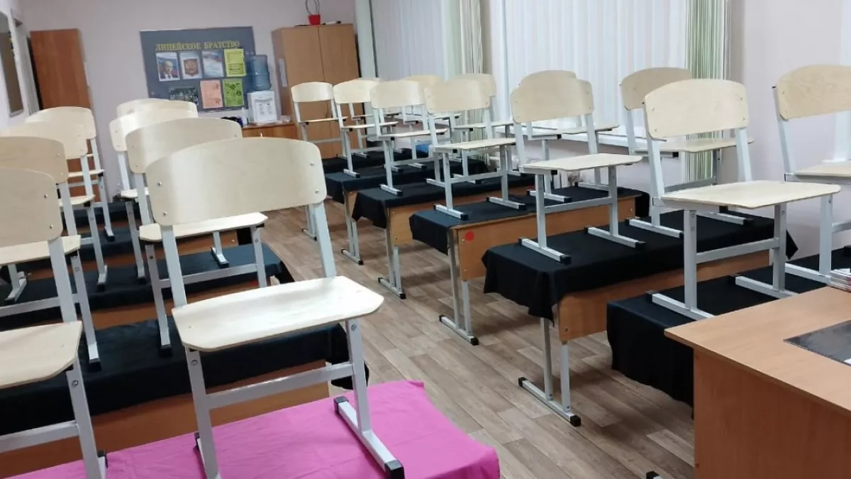 В Сердобске капитальный ремонт школы № 9 выполнен на 40%