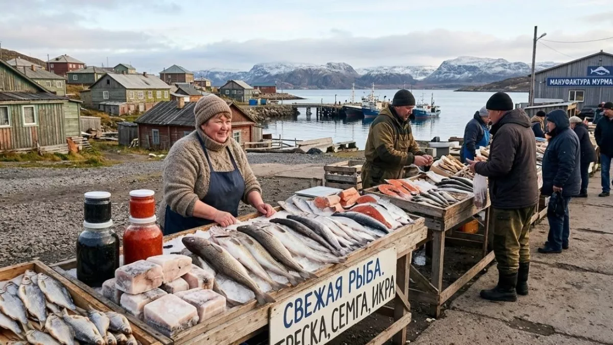 Какие цены на рыбу в мурманском поселке, где ее ловят сотни лет - честный обзор с прилавков