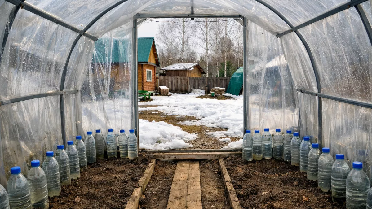 Делаю теплицу-термос в марте или начале апреля: идеальная альтернатива отапливаемой теплицы - еще и доработка стоит копейки