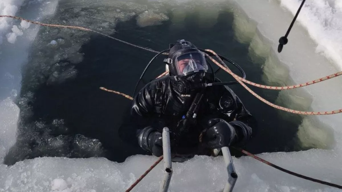 Пензенские спасатели-водолазы приняли участие в тренировочных занятиях