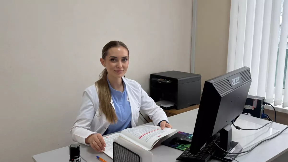 Новый молодой участковый фтизиатр начал работать в пензенской туберкулёзной больнице