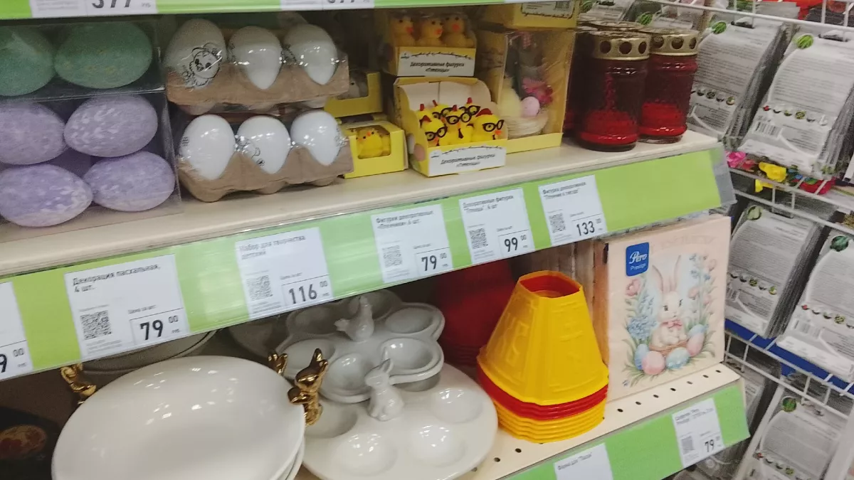 В Фикс Прайс завезли декор к Пасхе: тарелки с кроликами по 299 р, пасхальные корзины по 116 р — рассказываю, что присмотрела себе  на весну