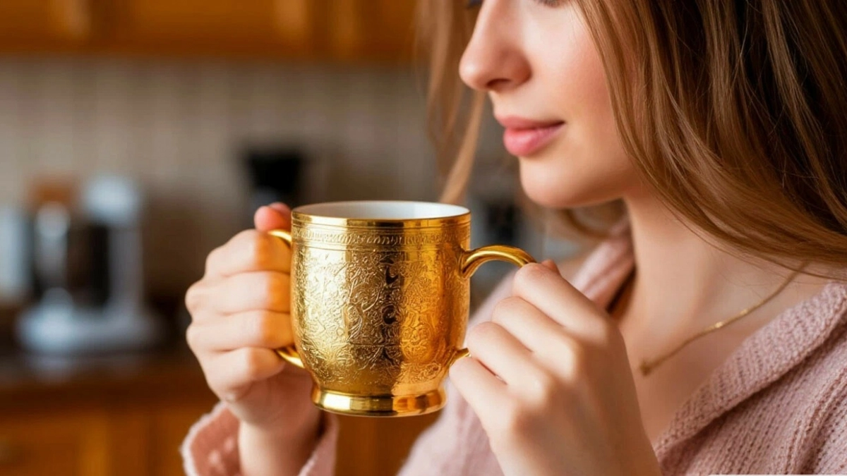 Кофе по утрам пью на богатом: достаю стильные фарфоровые бокалы из Фикс Прайса - думаю сам великий Гэтсби из них пил