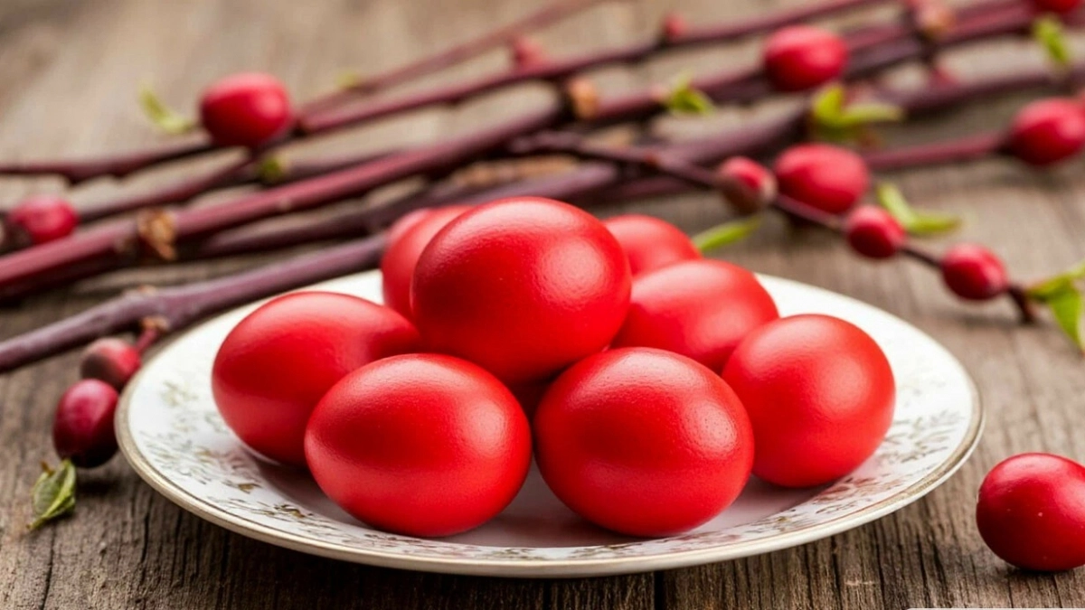 Хоть пару яиц, но покрашу на Пасху в красный: знаю 2 веских причины и способ получить этот цвет - и дело не в красоте 