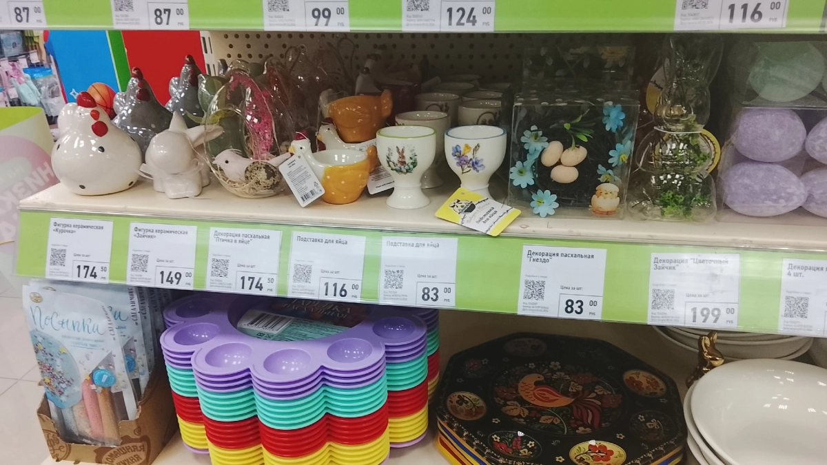Взяла в Фикс Прайс симпатичную курочку к Пасхе за 116 рублей: удобно и эстетично - можно брать на подарок 
