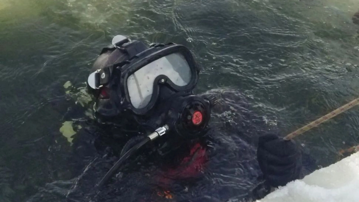 Пензенские водолазы продолжают готовиться к спасению провалившихся под лёд