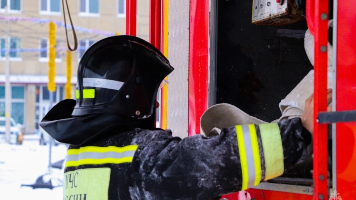 В сельском частном доме Городищенского района при пожаре пострадал мужчина
