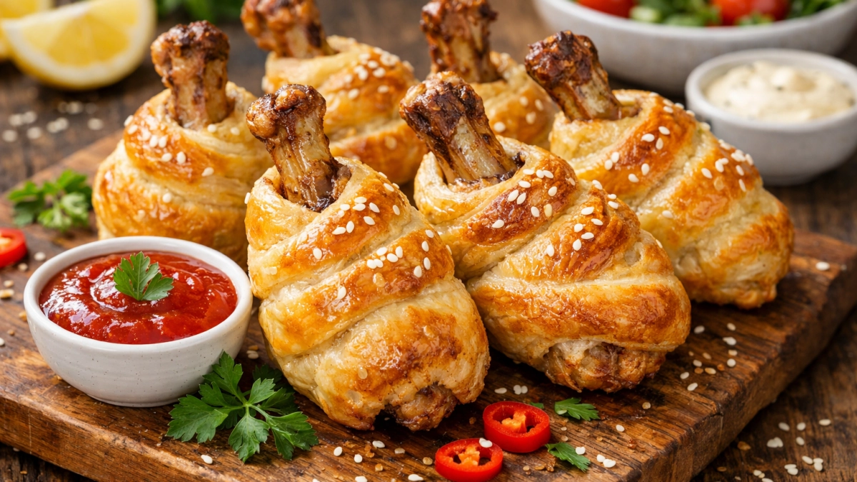 Вкуснее любых наггетсов — куриные ножки в тесте, необычная закуска, которую сметают со стола первой