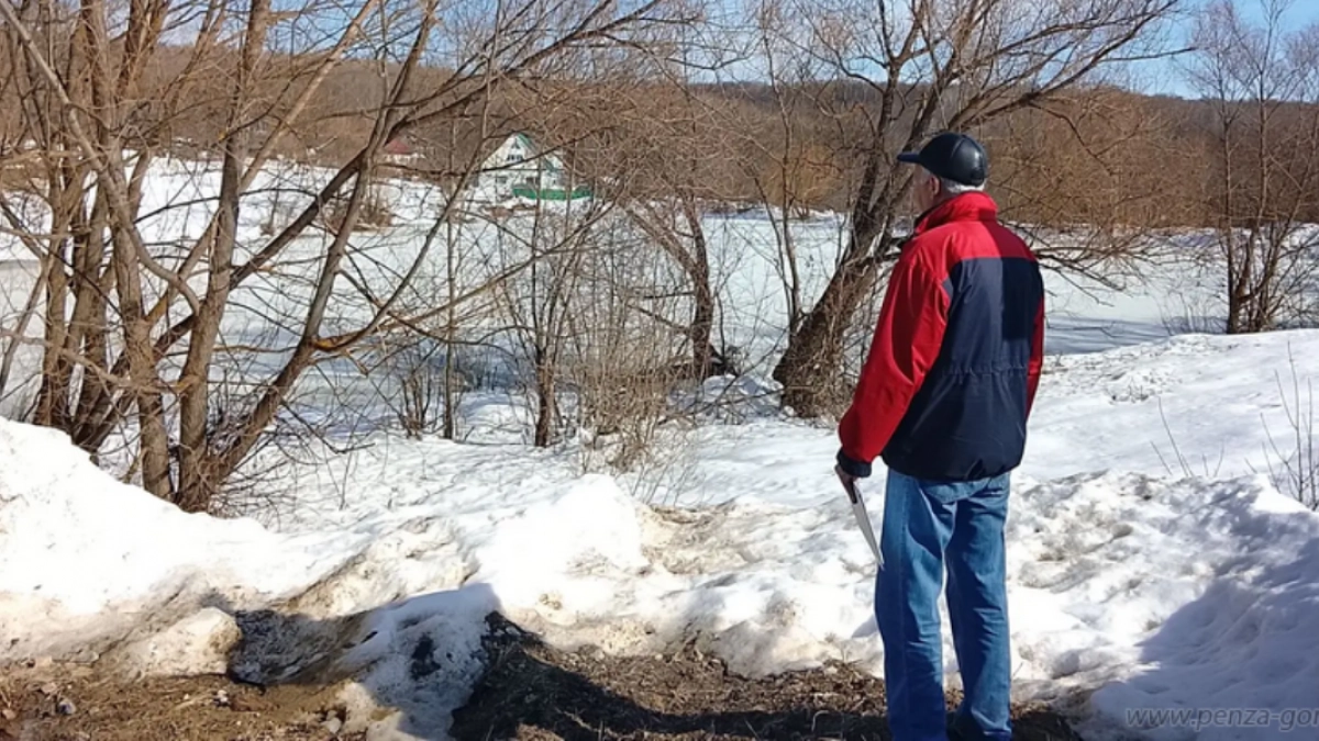 Жителям г. Пензы напомнили о запрете выхода на лед