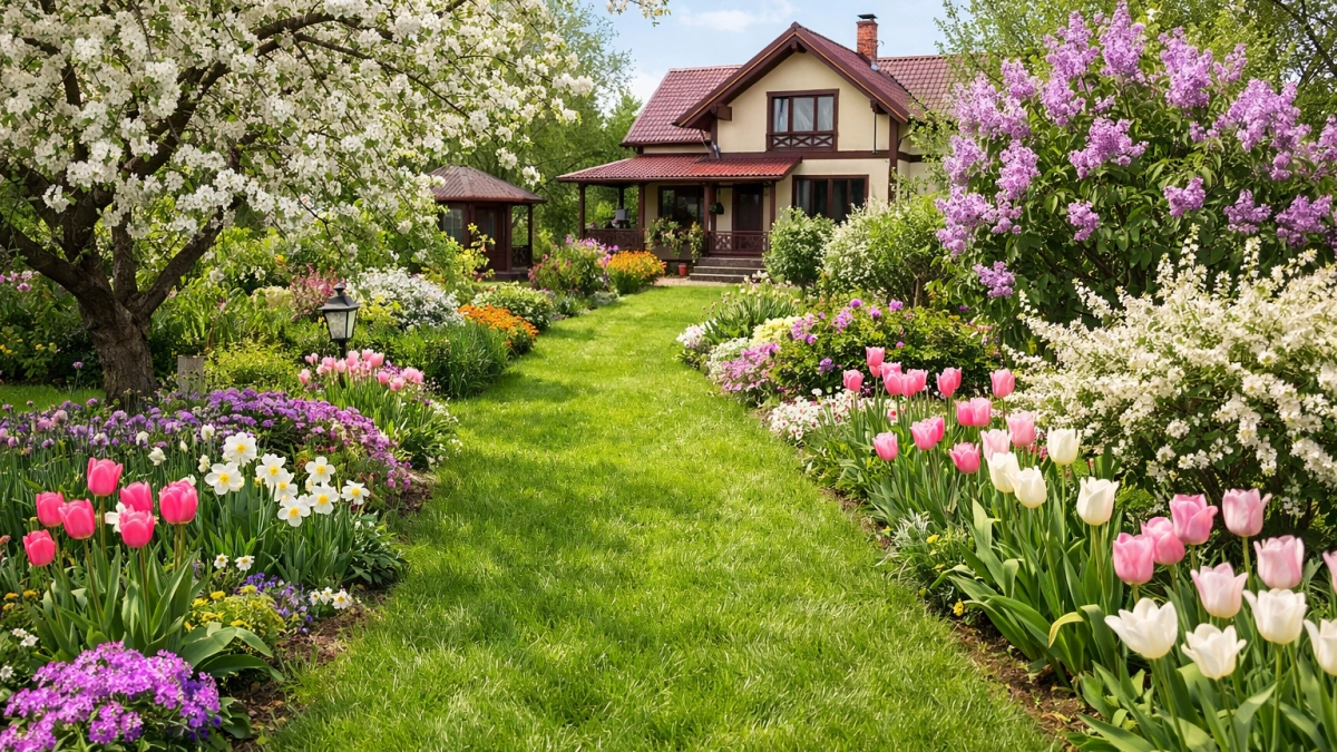 Отказался от плитки на садовых дорожках: за 3 недели вырастил 5 видов живого покрытия - на создание 40 кв метров потратил всего  950 рублей