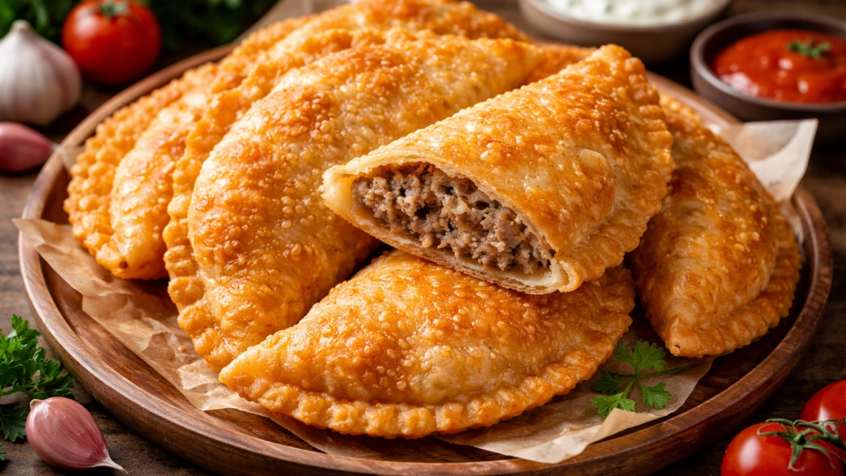 Готовлю пупырчатые чебуреки в прозрачном тесте: сочные внутри и хрустящей юбочкой снаружи - в 3 раза вкуснее магазинных