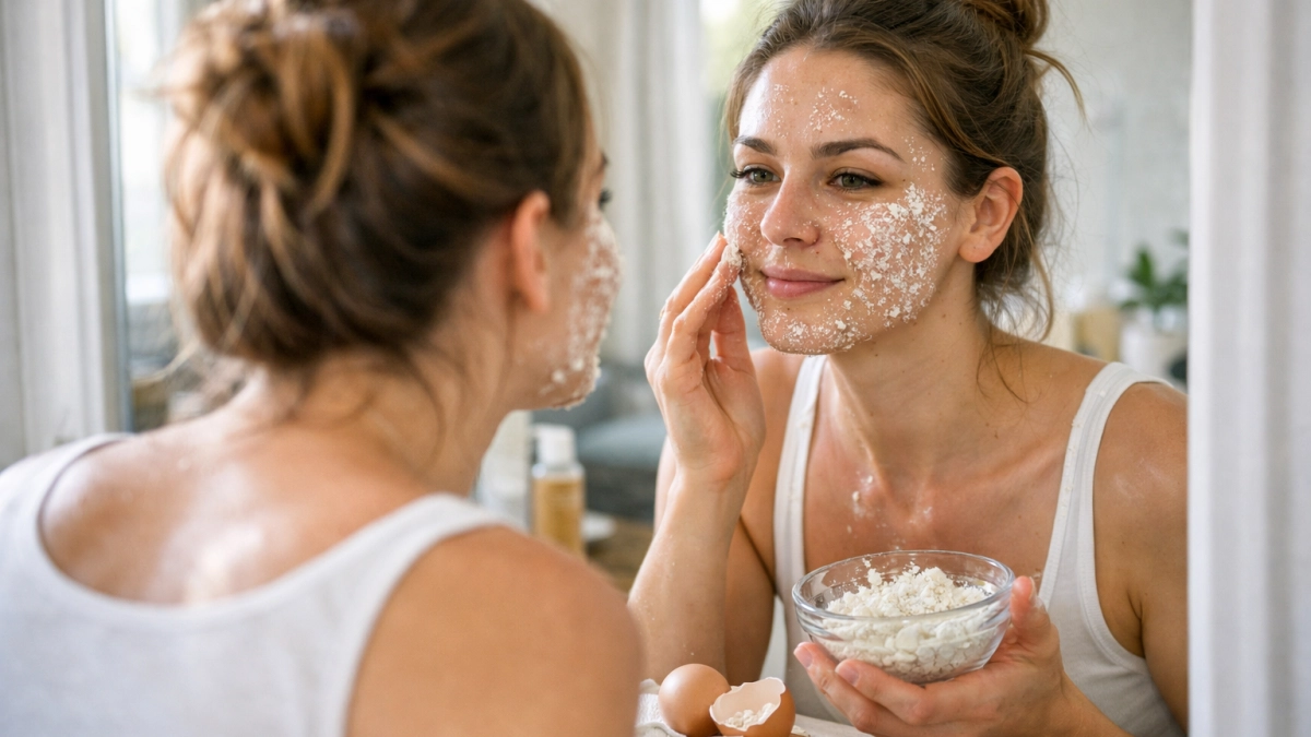 Никогда не выбрасываю яичную скорлупу — она заменяет мне поход к косметологу: наношу на лицо и проблем не знаю 