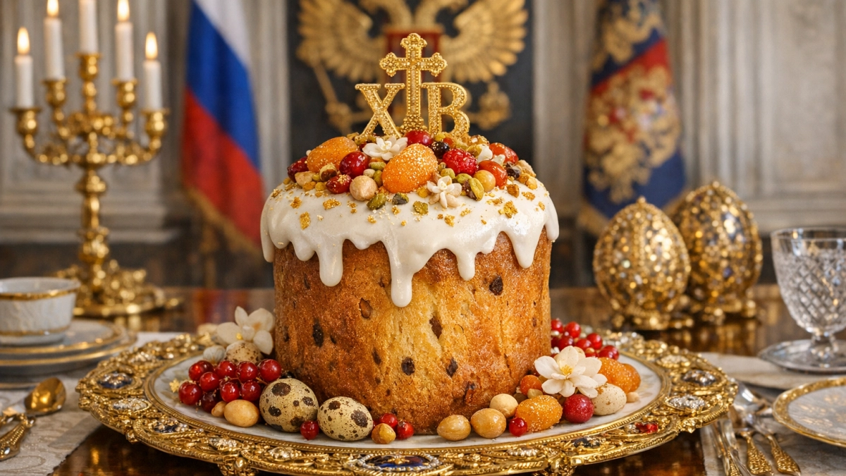 Кулич, который подают на президентском столе: рецепт из архивов кремлёвской кухни на Пасху 2026