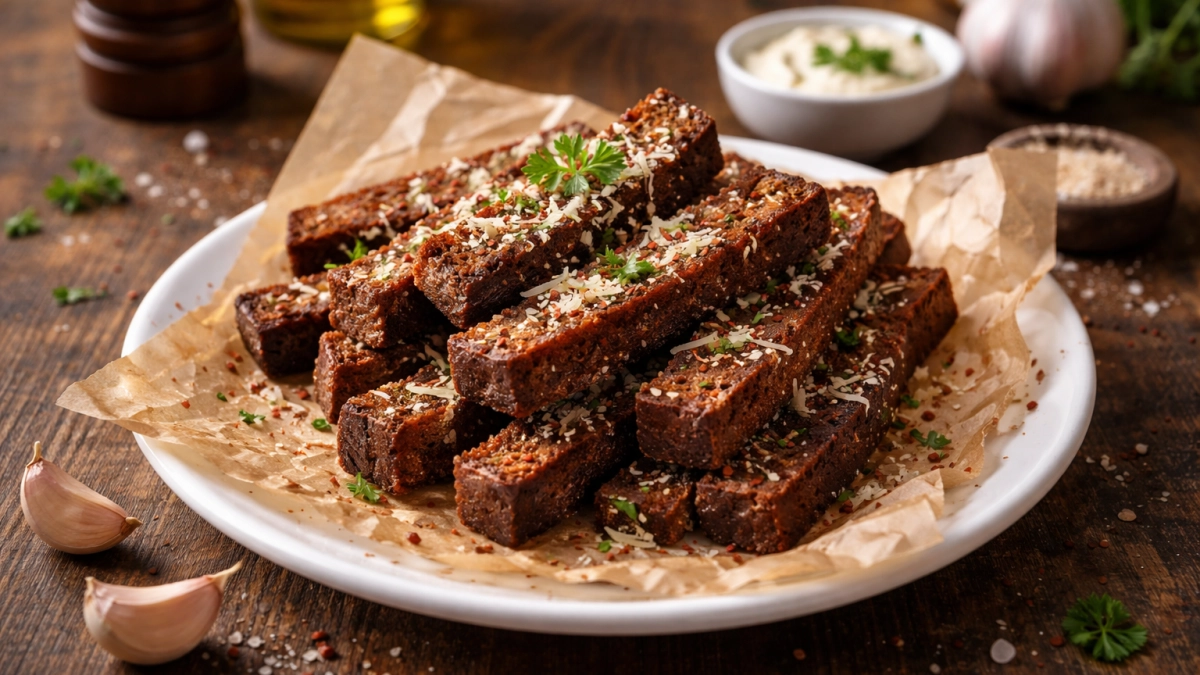 Вот что можно приготовить из обычного хлеба: чесночные гренки как в ресторане - муж ждет их к столу сильнее, чем футбольный матч