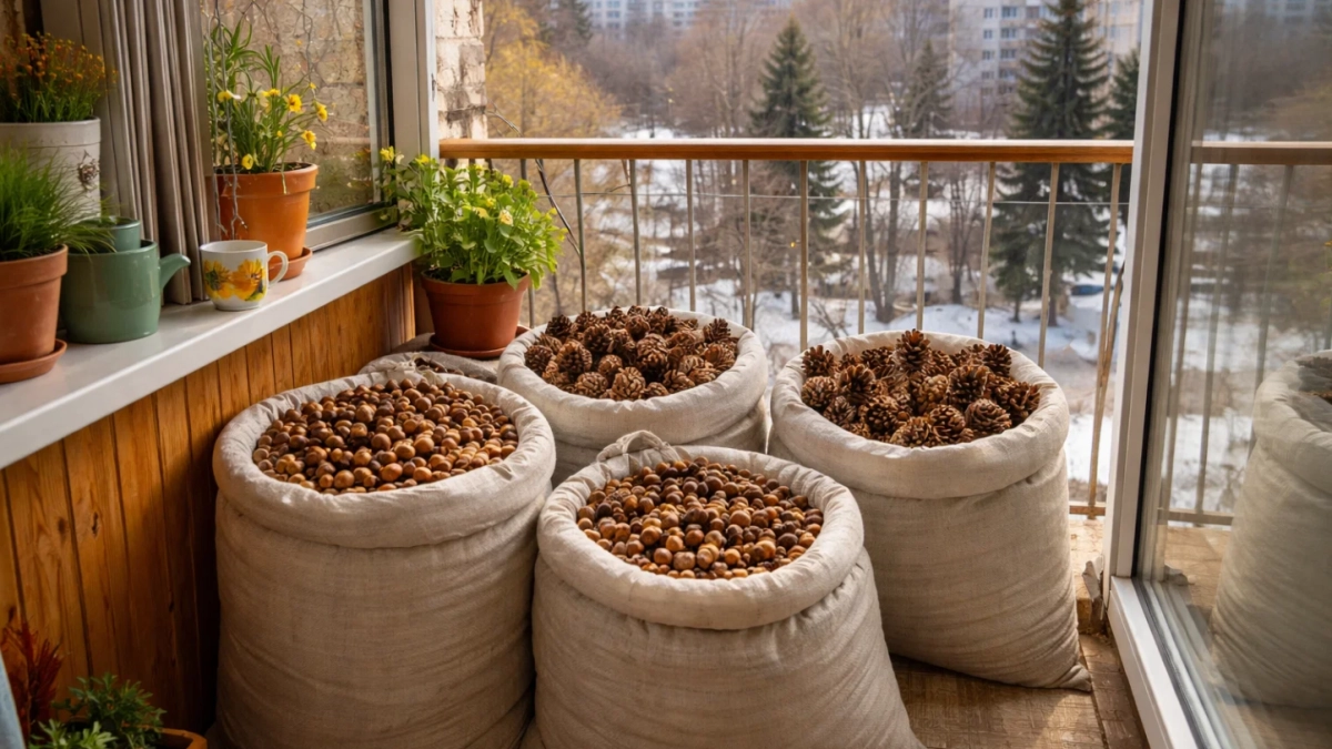 В апреле шишки и желуди в лесу собираю мешками — и не нарадуюсь своей придумке: бесценная польза для дачников