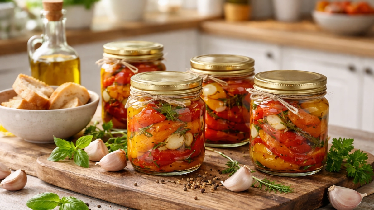 Как только баночка заканчивается, делаю новую: любимая «всесезонная» заготовка. Идеальна все всем: хоть на завтрак, хоть на праздник