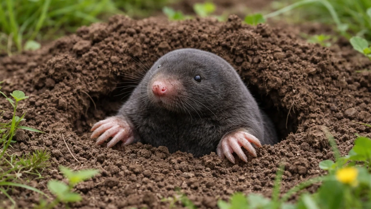 Перепробовала всё — помог только этот способ: как удалось избавиться от крота на участке