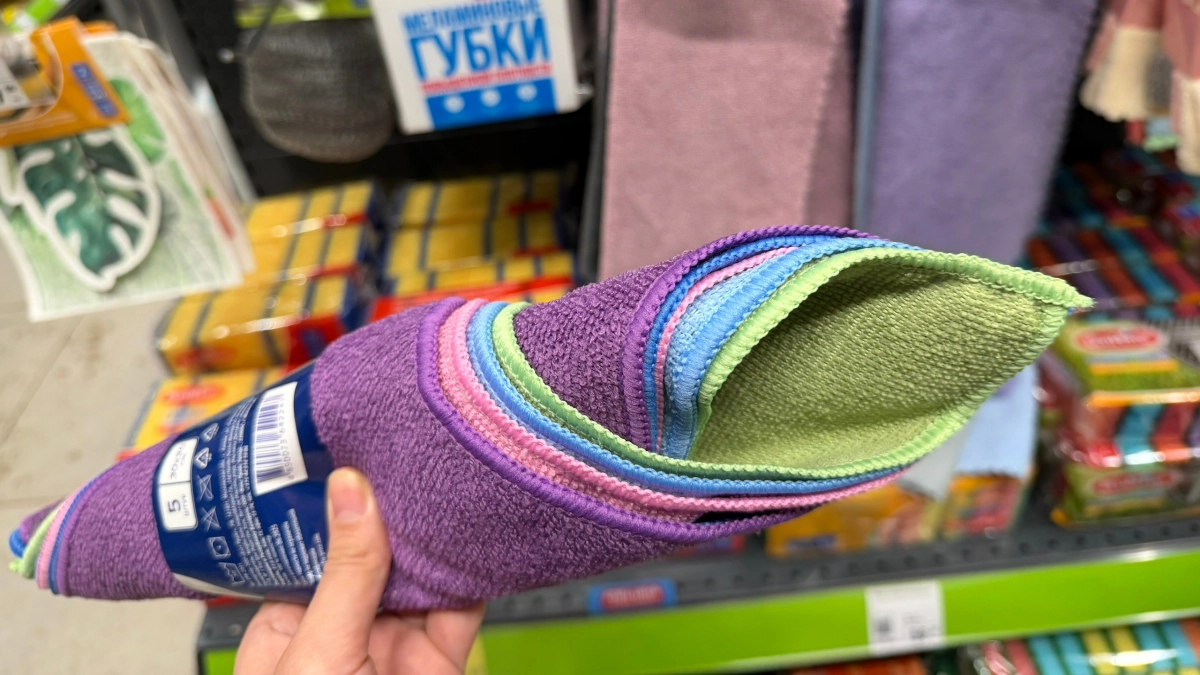 Новинка в Фикс Прайс за 99 рублей: «нано-тряпки» по корейской технологии, которые обещают идеальную чистоту