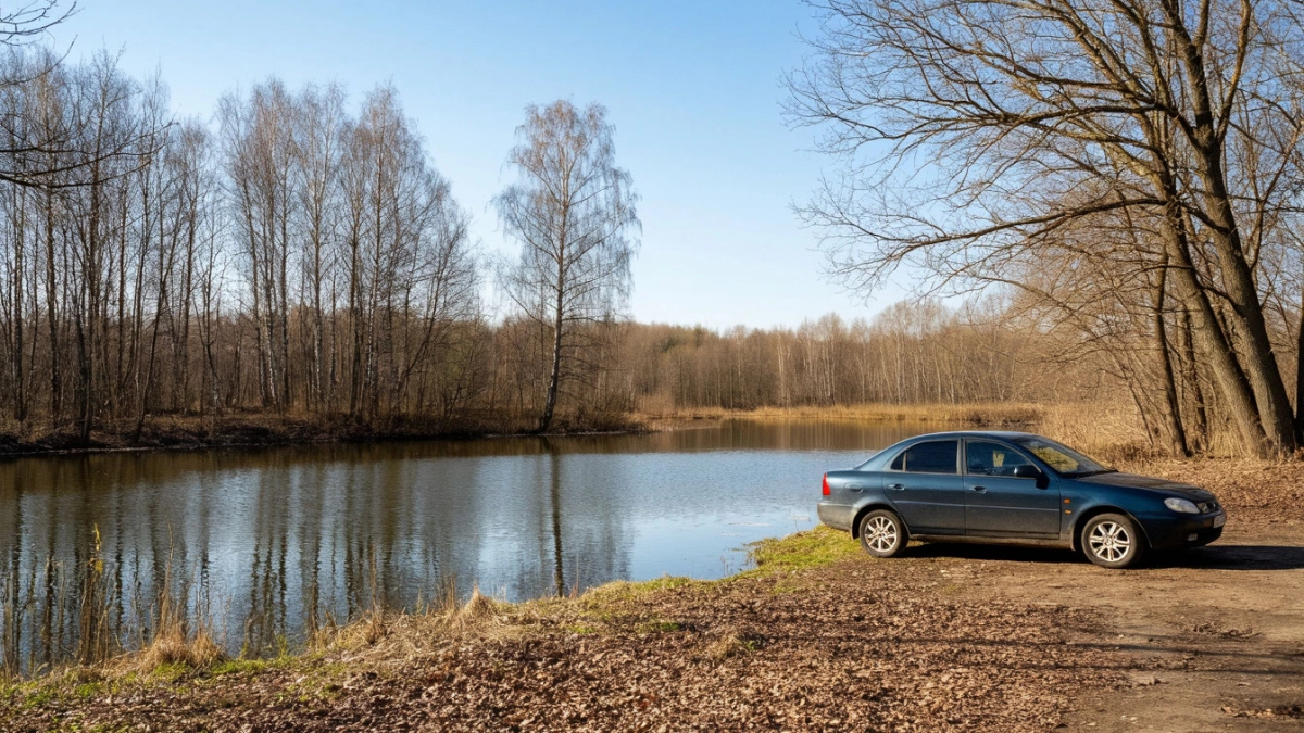 За сколько метров от водоёма можно припарковать свое авто - точное расстояние при котором вам не выпушит штраф 