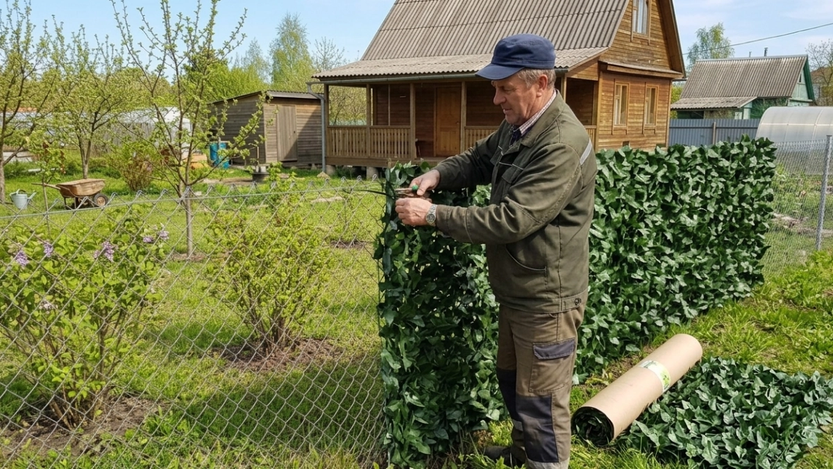 Не берите дорогой профлист: в Чижик завезли стильную альтернативу для участка - легка в сборке и выглядит дороже цены