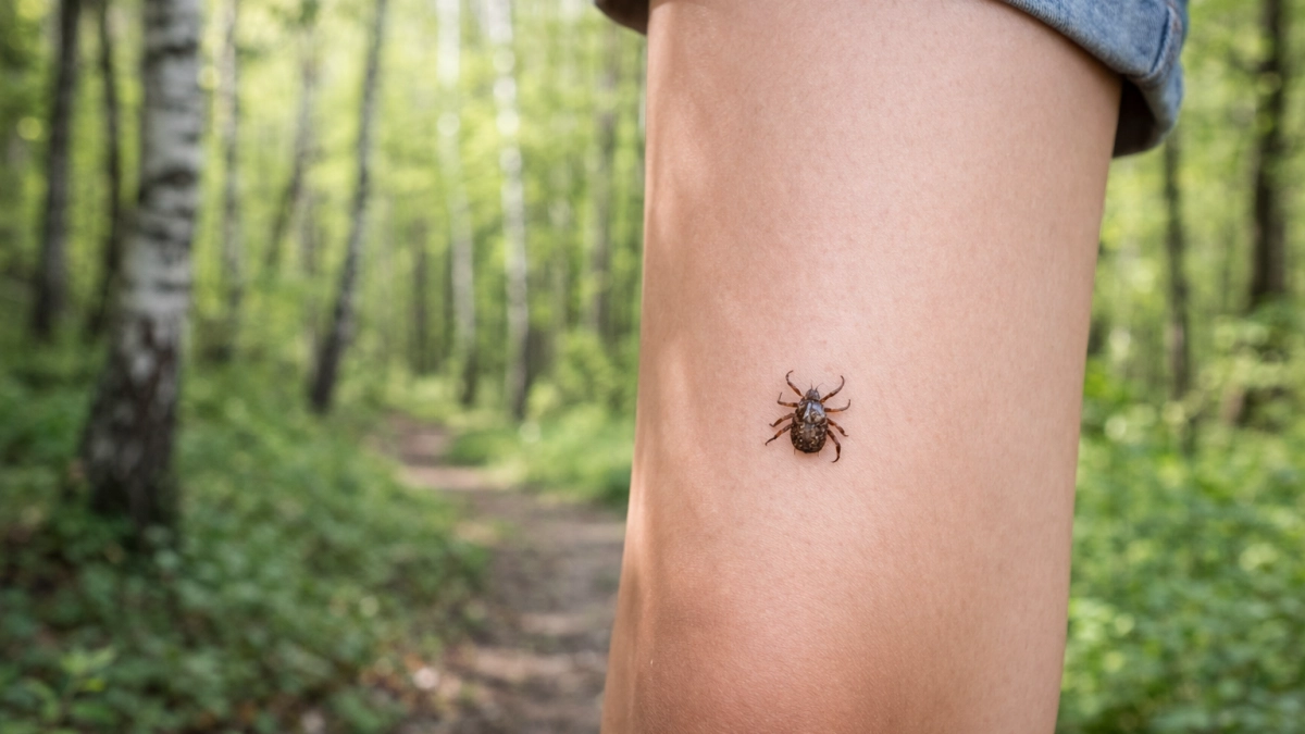 Две капли ароматного масла на носки - и клещи моментально сбегают: мощная защита для дачников