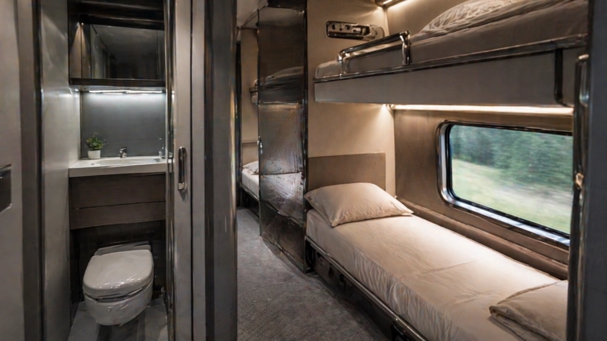 Отель на колёсах, только лучше: в РЖД появился капсульный вагон — там все купе одноместные