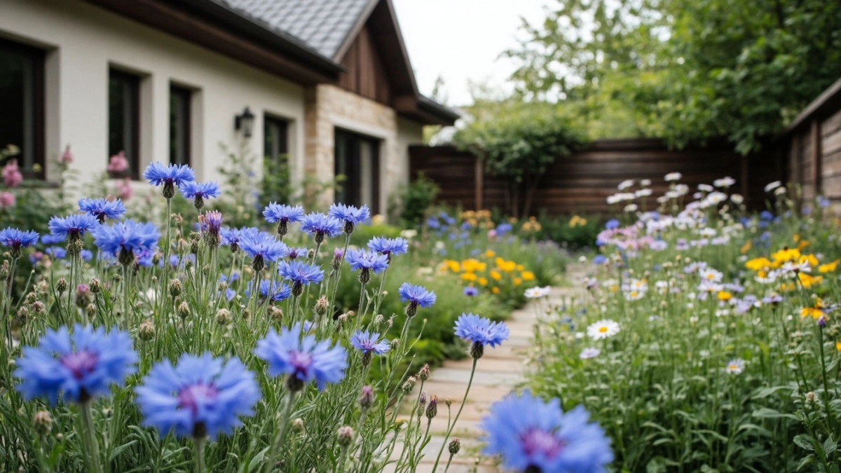  Ленивая клумба: сею прямо в грунт и не парюсь с рассадой — уже через месяц мой сад выглядит цветущий как альпийский луг