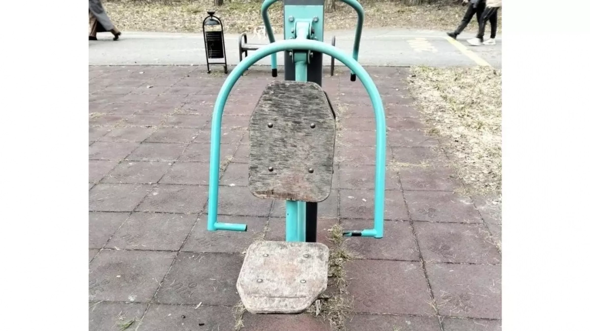 Тренажер на тропе здоровья в Ахунах, на котором травмировался ребенок, оказался исправным 