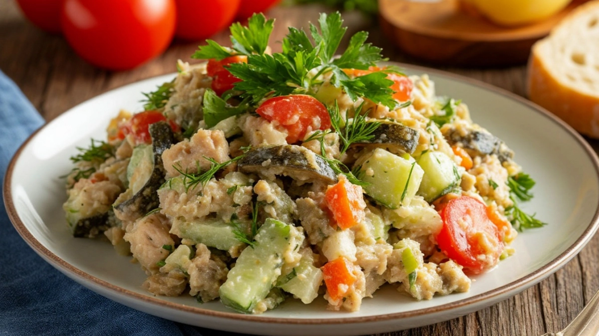 Советский салат с сайрой: готовим уже 50 лет и вкуснее ничего не придумали - рецепт на все времена