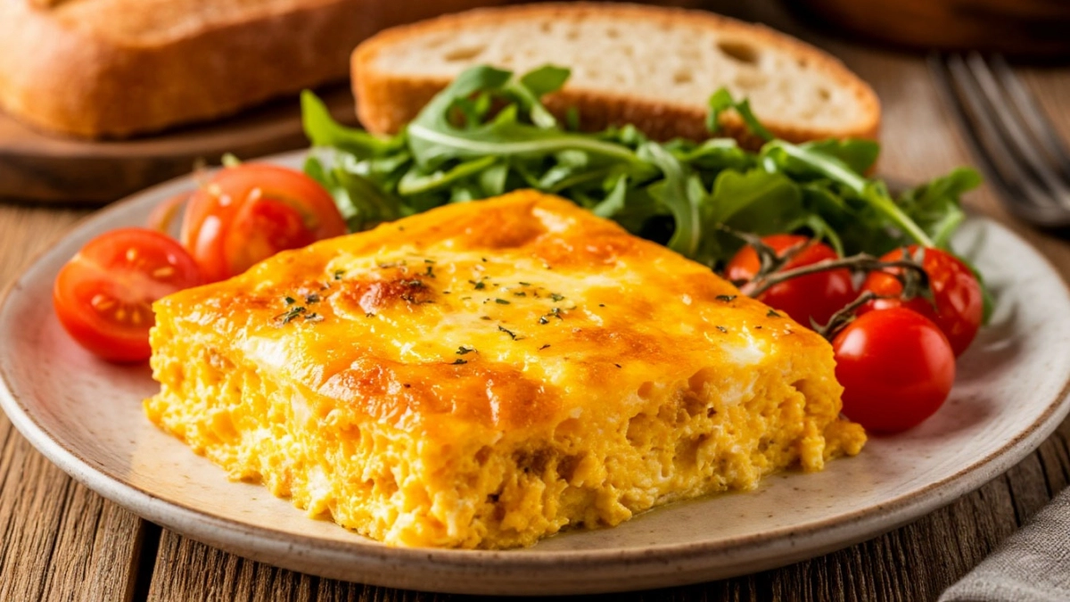 1 ложку в омлет — и он не оседает: получается пышным как суфле