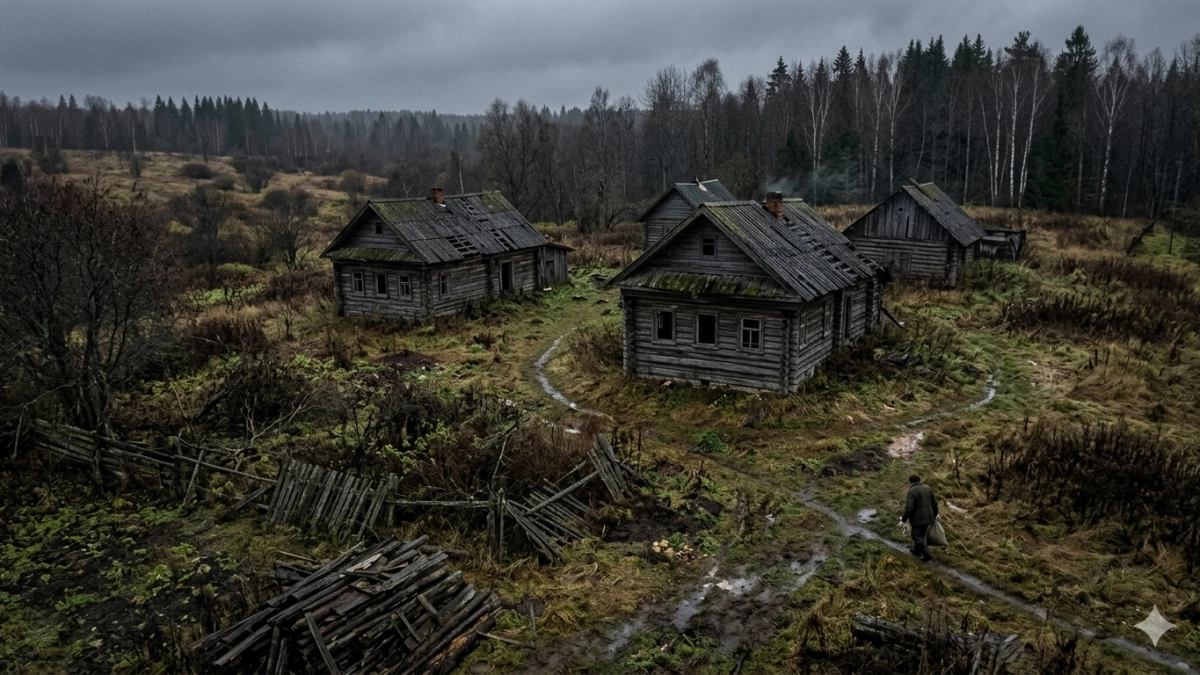 В лесах Чувашии затаилась заброшенная деревня: как живут старики без магазина и дорог