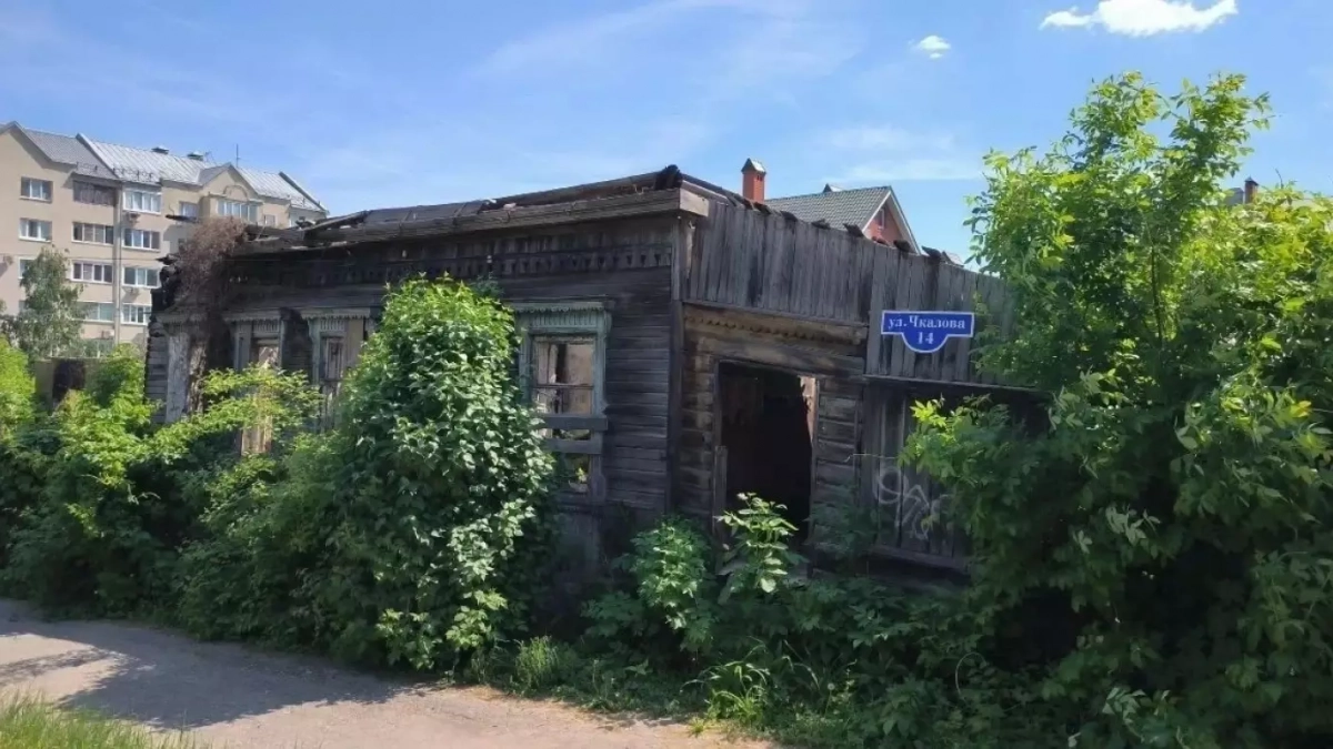 В Пензе за 1 рубль продают дом на ул. Чкалова, построенный в конце XIX века