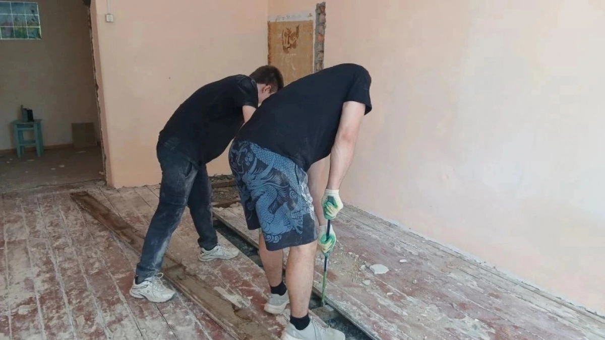 В поликлинике № 4 на Парковой улице начался капитальный ремонт 