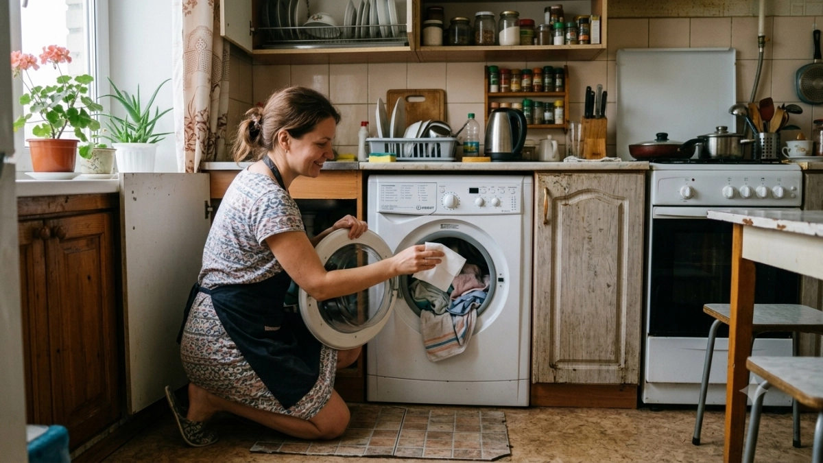Зачем класть влажную салфетку в стиральную машинку: трюк, который подарит вещам вторую жизнь