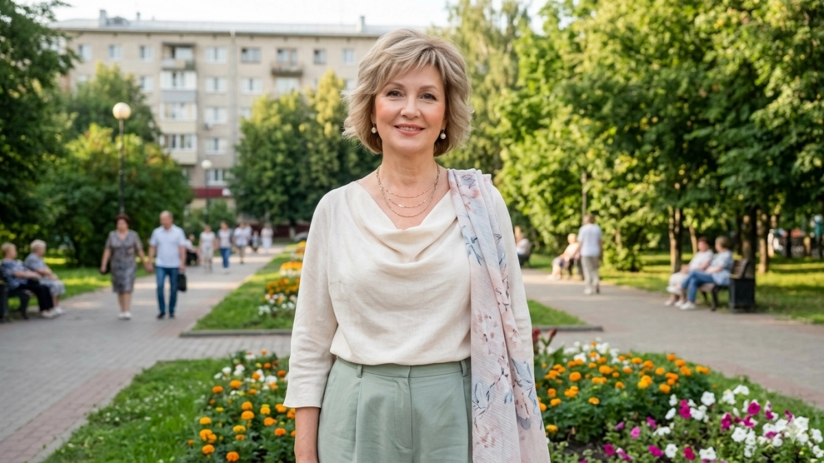 Минус 10 лет с лица: мягкий стиль 55+, который всех молодит - грамотный взгляд стилиста с опытом